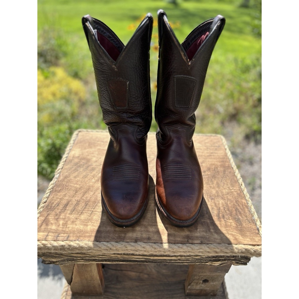 Chippewa Wellington Leather Cowboy Boots 9 D Style 20012 Vibram USA Made